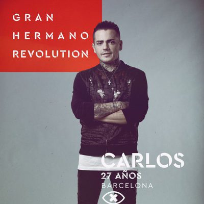 Carlos Bernal, en la imagen promocional de 'GH Revolution'