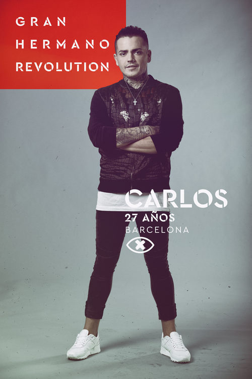 Carlos Bernal, en la imagen promocional de 'GH Revolution'