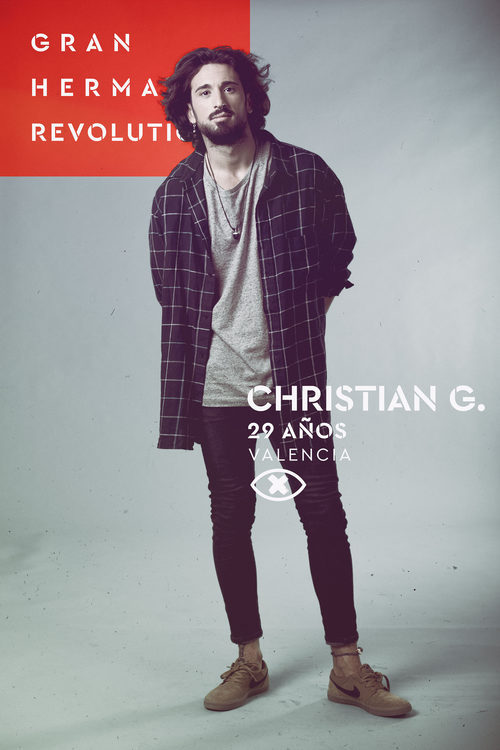 Christian Gabaldón, en la imagen promocional de 'GH Revolution'