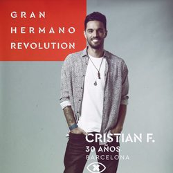 Cristian Fernández, en la imagen promocional de 'GH Revolution'
