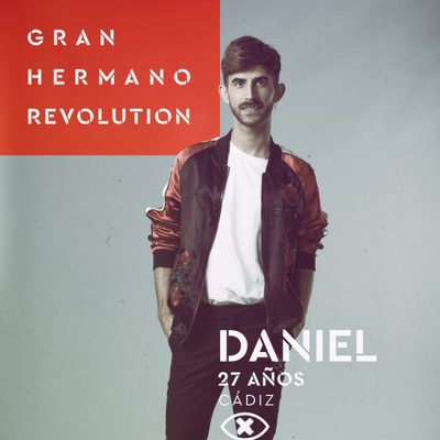 Daniel Sánchez, en la imagen promocional de 'GH Revolution'