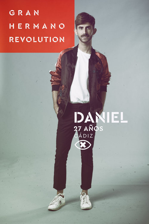Daniel Sánchez, en la imagen promocional de 'GH Revolution'