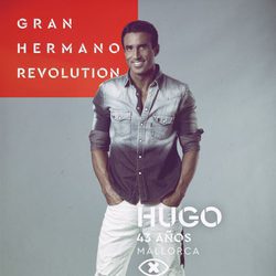 Hugo Martín, en la imagen promocional de 'GH Revolution'