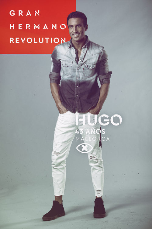 Hugo Martín, en la imagen promocional de 'GH Revolution'