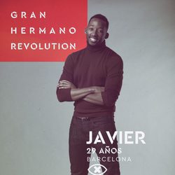 Javier Eneme, en la imagen promocional de 'GH Revolution'