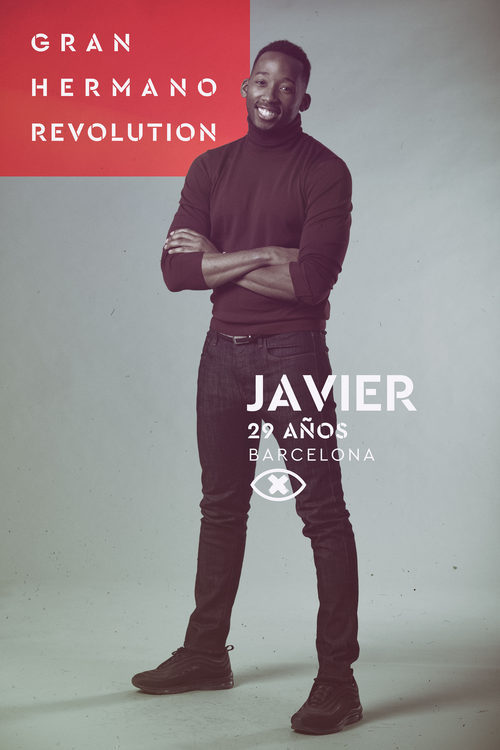 Javier Eneme, en la imagen promocional de 'GH Revolution'