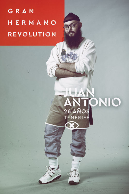 Juan Antonio Labory, en la imagen promocional de 'GH Revolution'