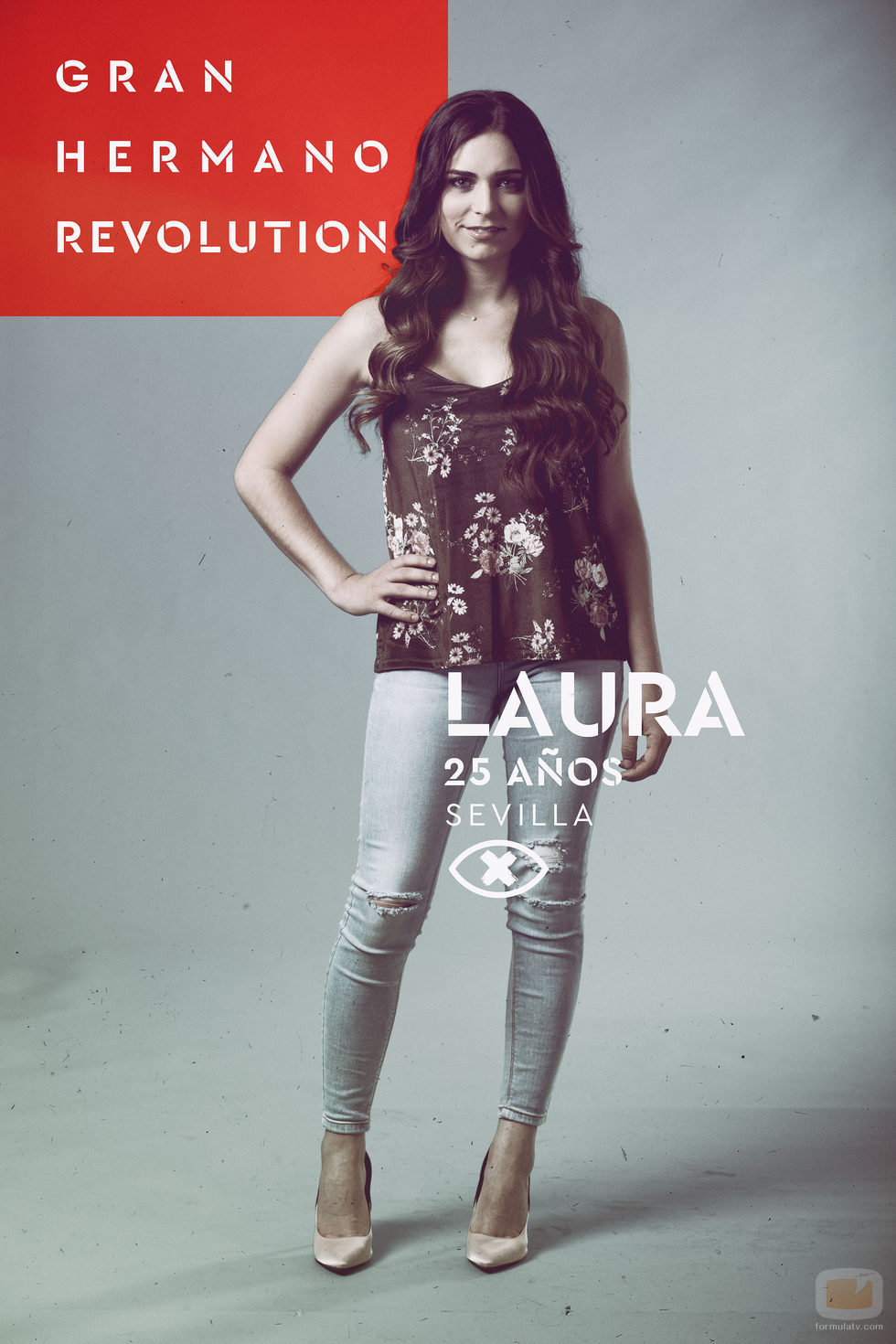 Laura Velasco, en la imagen promocional de 'GH Revolution'