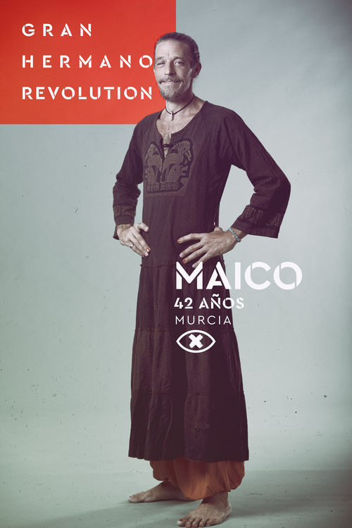 Maico Barzagui, en la imagen promocional de 'GH Revolution'
