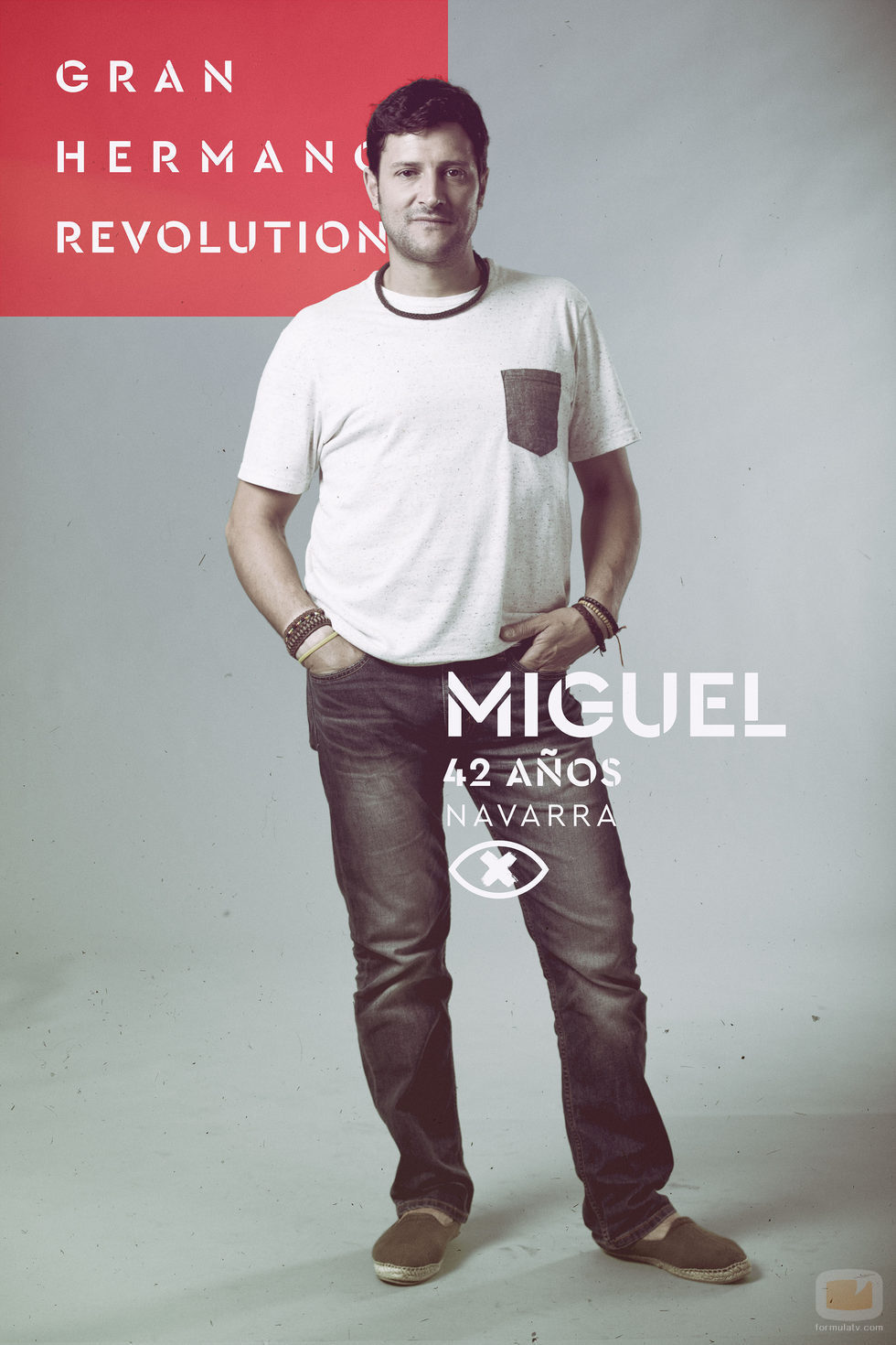 Miguel del Villar, en la imagen promocional de 'GH Revolution'