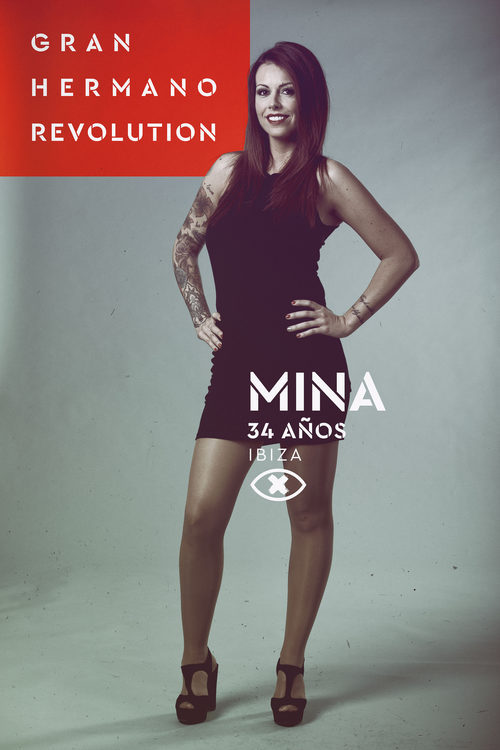 Mina Navarro, en la imagen promocional de 'GH Revolution'