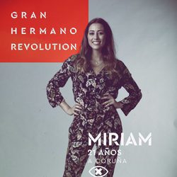 Miriam Santiago, en la imagen promocional de 'GH Revolution'