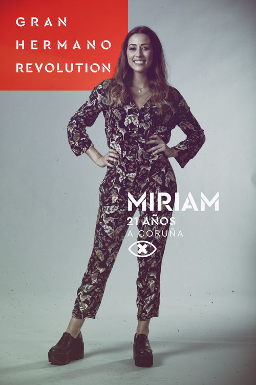 Miriam Santiago, en la imagen promocional de 'GH Revolution'