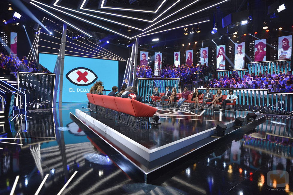 Plató de 'GH Revolution: El debate'