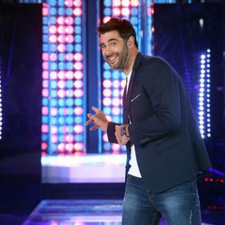 David Amor, concursante de 'Tu cara me suena', en el plató