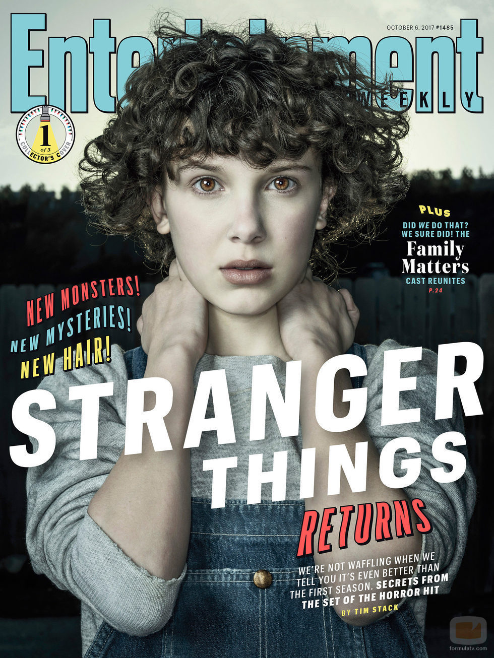 Millie Bobby Brown posa en la portada de la revista Entertainment Weekly