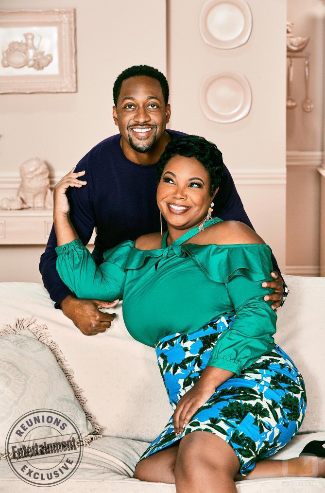 Jaleel White y Kellie Shanygne Williams en el reencuentro de 'Cosas de casa'