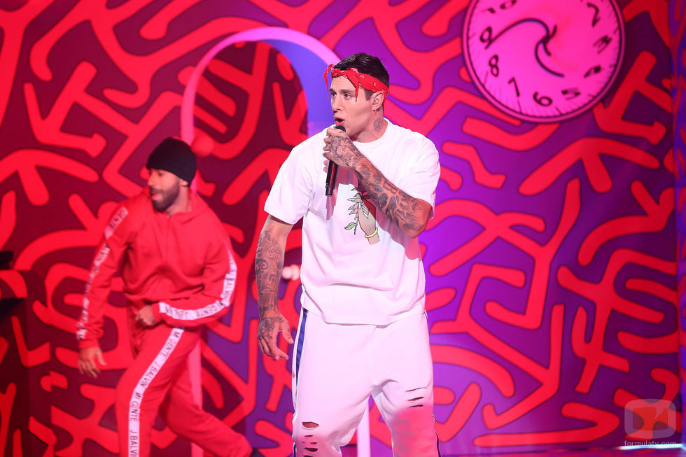 David Amor se transforma en J. Balvin en 'Tu cara me suena 6'