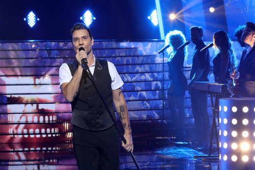 Miquel Fernández ('Tu cara me suena 6') es Robbie Williams en la primera gala