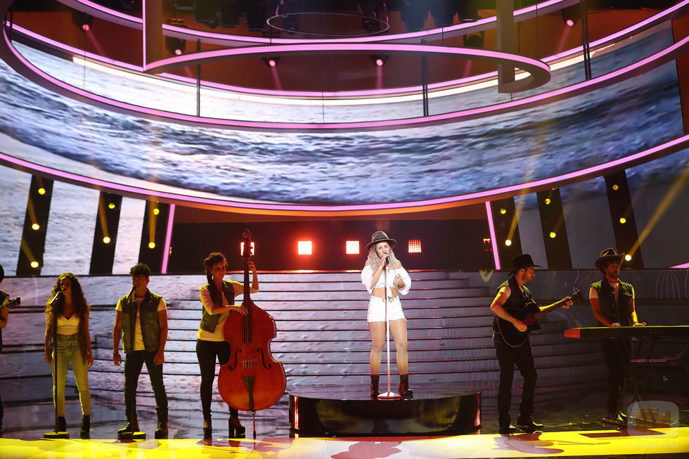 Lucía Gil se pone el sombrero en su imitación a Miley Cirus en 'Tu cara me suena 6'