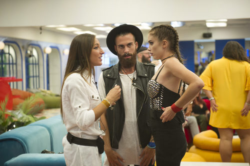 Yolanda Garrote, José María Lopez y Carlota Prado en 'GH Revolution