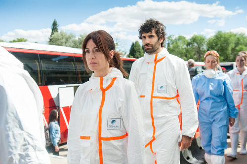 Alexandra Jiménez y Tamar Novas en 'La zona'