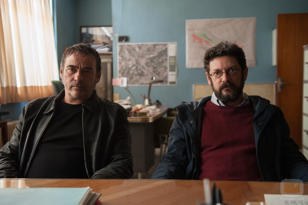 Manolo Solo y Eduard Fernández en 'La zona'