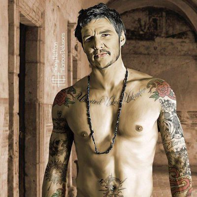 Oberyn Martell ('Juego de Tronos') con sus señas de identidad tatuadas