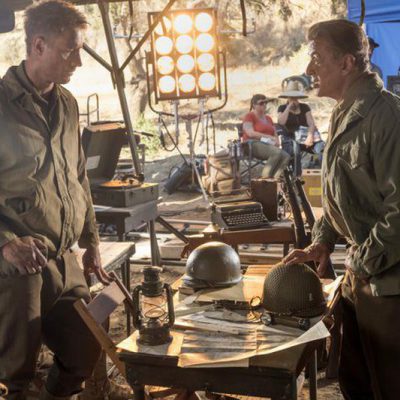 Sylvester Stallone en el rodaje de 'This is Us'