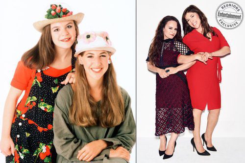Así es el cambio de Mayim Biaik y Jenna von Oy ('Blossom')