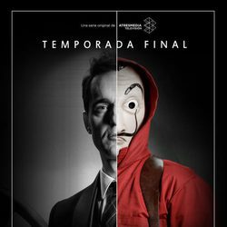 Pedro Alonso, Berlín en 'La Casa de Papel', protagoniza un póster de la temporada final