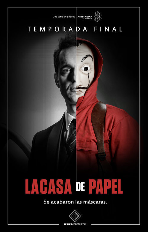 Pedro Alonso, Berlín en 'La Casa de Papel', protagoniza un póster de la temporada final