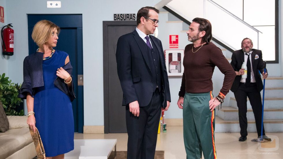 Bruno y Fermín, juntos en la presidencia en 'La que se avecina'