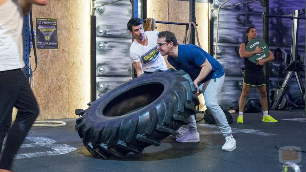 Bruno se entrega en el gimnasio en 'La que se avecina'