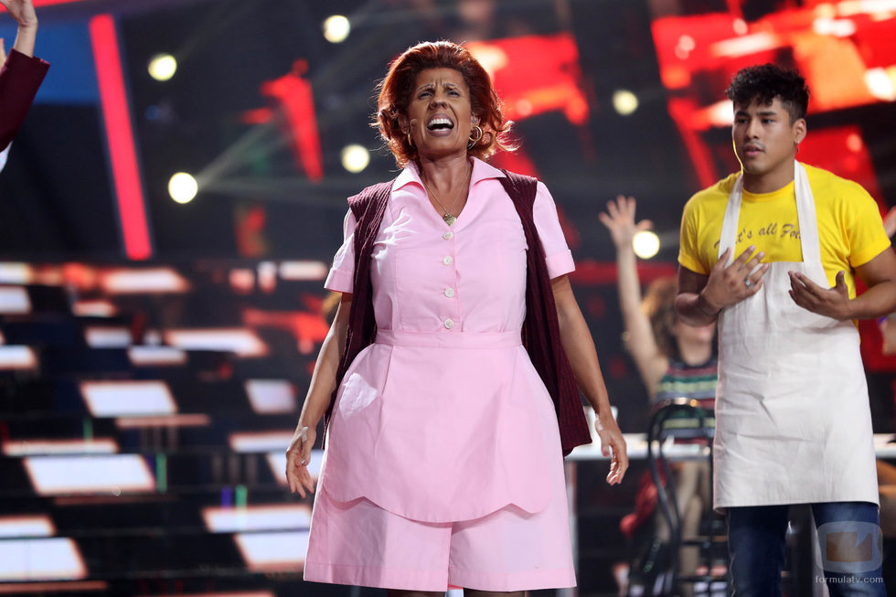 Diana Navarro es Aretha Franklin en la tercera gala de la sexta edición de 'Tu Cara Me Suena'