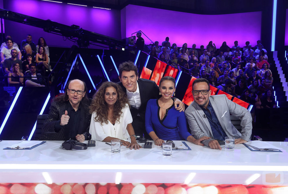 Jurado y presentador de la Gala 3 de 'Tu cara me suena'