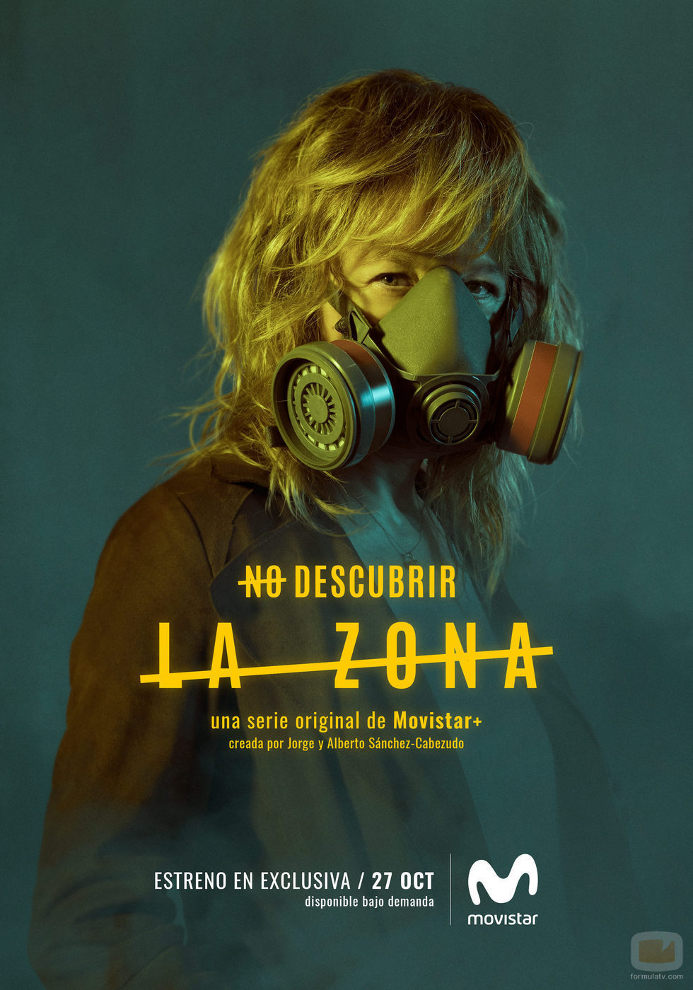 Emma Suárez como Marta Carcedo en los carteles de 'La Zona'