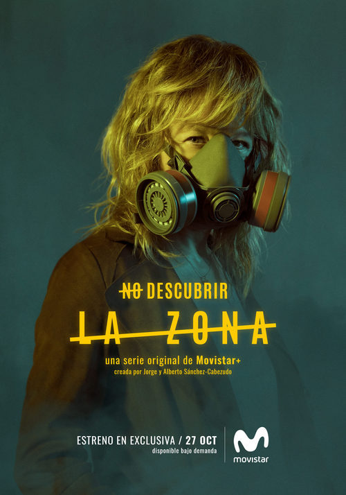 Emma Suárez como Marta Carcedo en los carteles de 'La Zona'