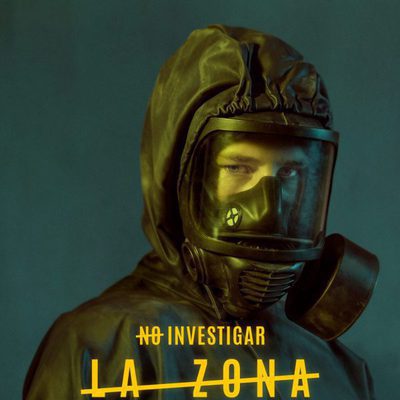Álvaro Cervantes como Martín Garrido en los carteles de 'La Zona'