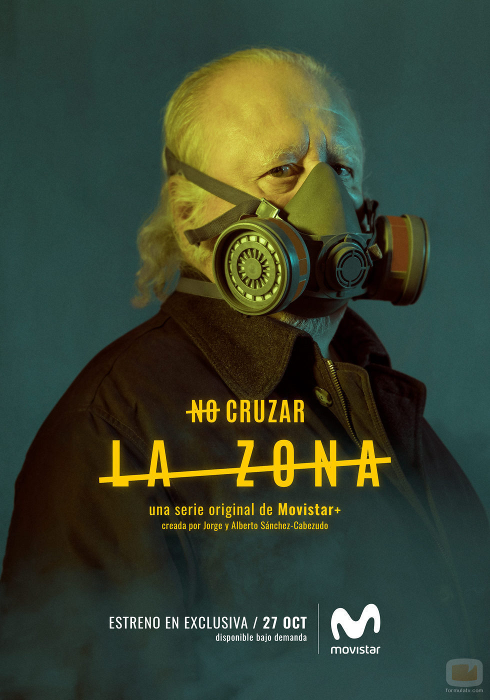 Juan Echanove como Fausto en los carteles de 'La Zona'
