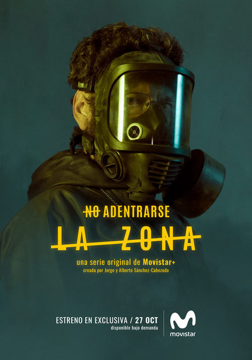 Manolo Solo como Alfredo Asunción en los carteles de 'La Zona'