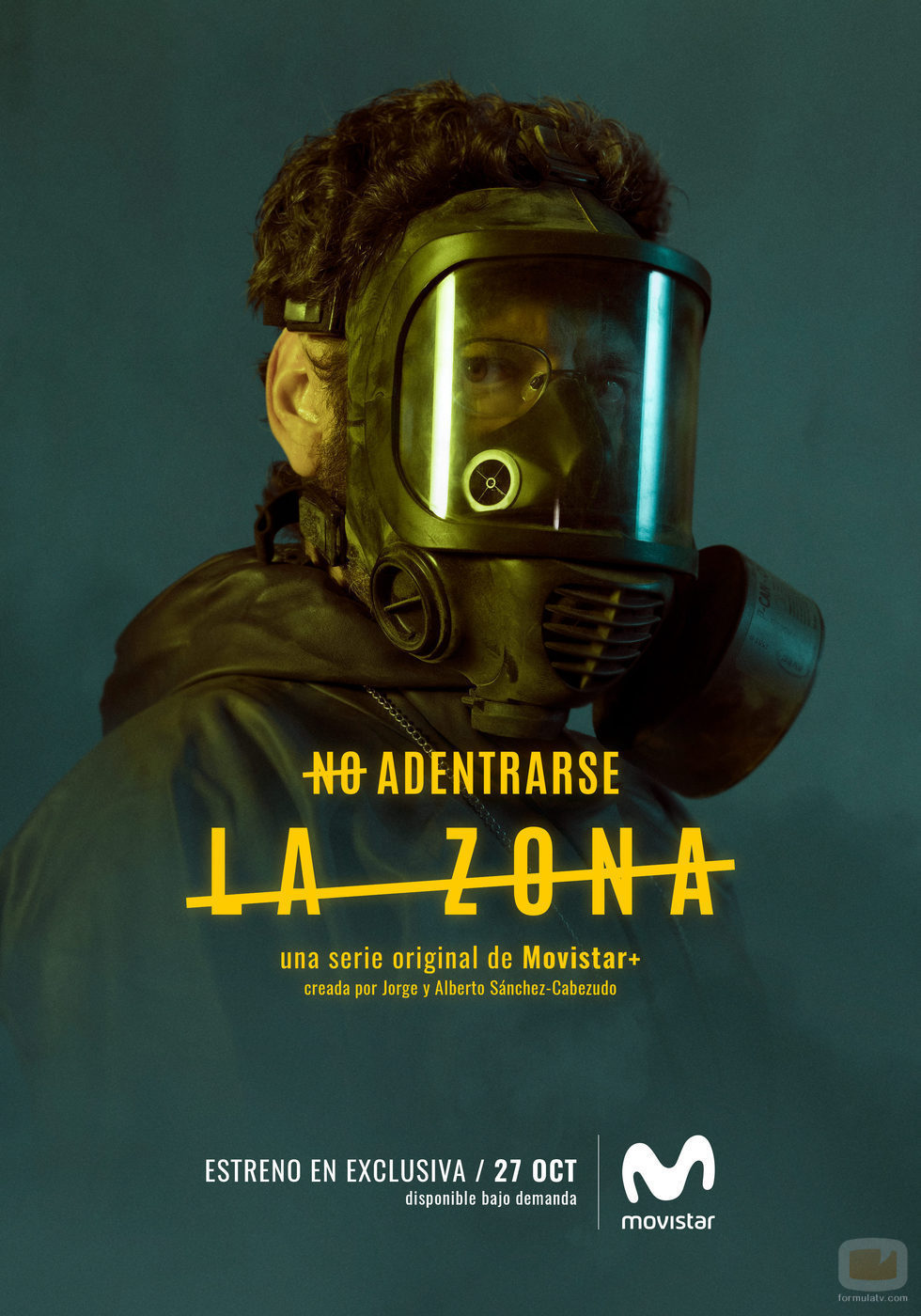 Manolo Solo como Alfredo Asunción en los carteles de 'La Zona'