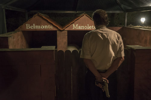 Uno de los personajes en las primeras imágenes de 'Matadero'