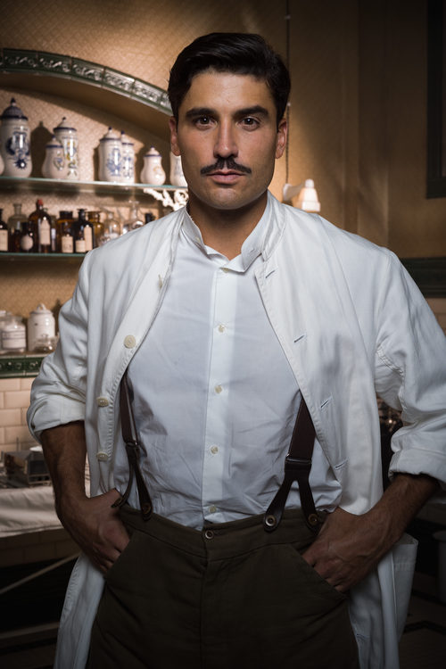 Álex García interpreta a Fidel en 'Tiempos de Guerra'