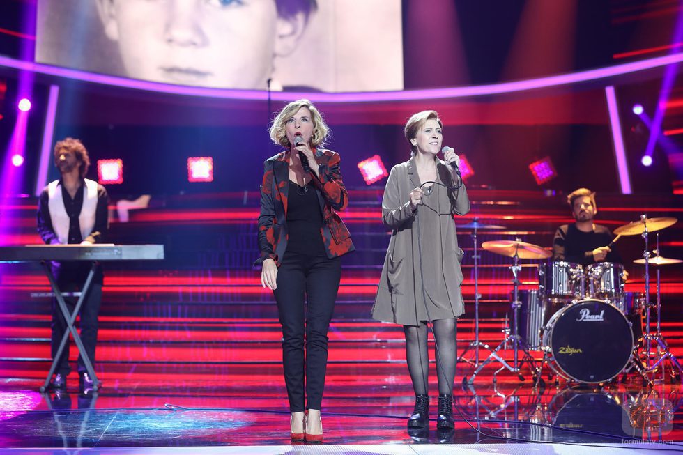 Soledad Giménez y Pepa Aniorte en la gala 4 de 'Tu cara me suena 6'