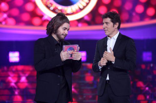 Manel Fuentes y Miquel Fernández en la gala 4 de 'Tu cara me suena 6'