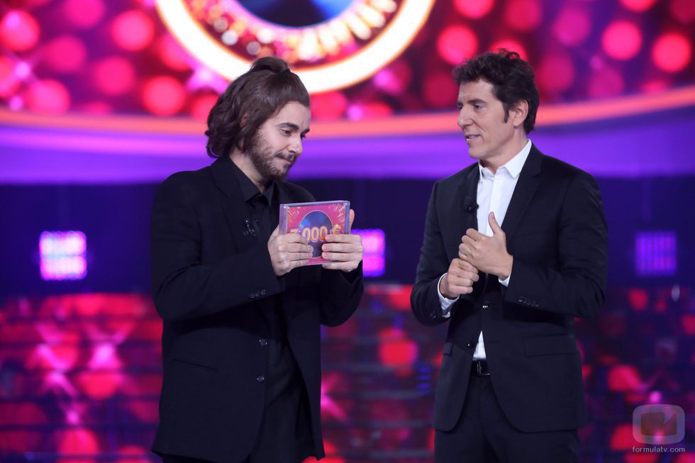 Manel Fuentes y Miquel Fernández en la gala 4 de 'Tu cara me suena 6'