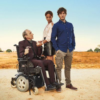 Eusebio Poncela, Quim Gutiérrez y Berta Vázquez en 'El accidente'