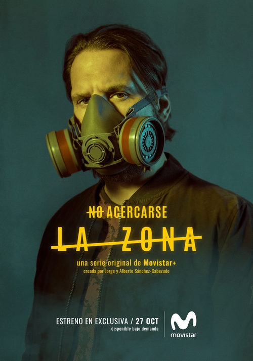 Sergio Peris-Mencheta como Aurelio Barrero en los carteles de 'La zona'