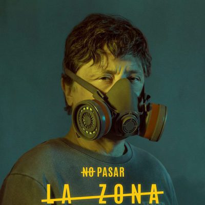 Carlos Bardem como Krusty en los carteles de 'La zona'